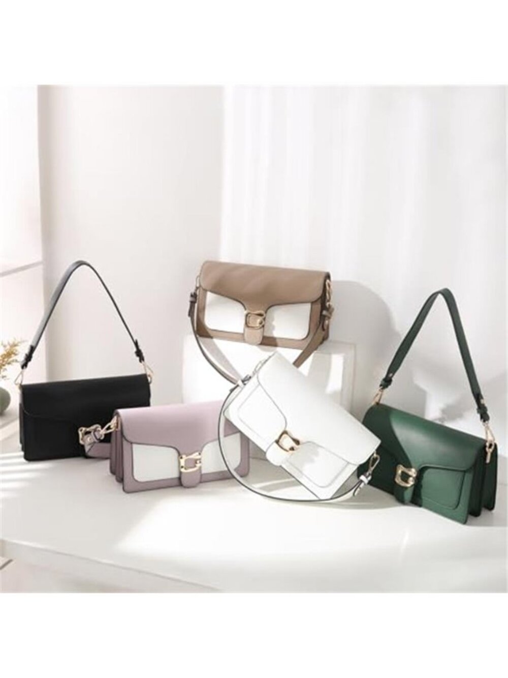 Crossbody Bag for Women Small - Leather Cross Body Shoulder Bags - Picture 3 of 7